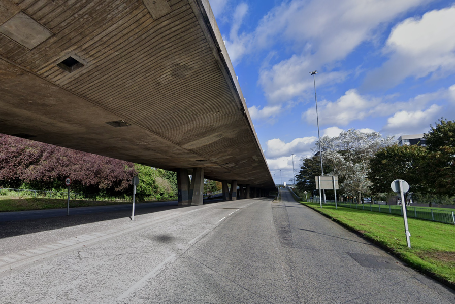 Gateshead Flyover Closed