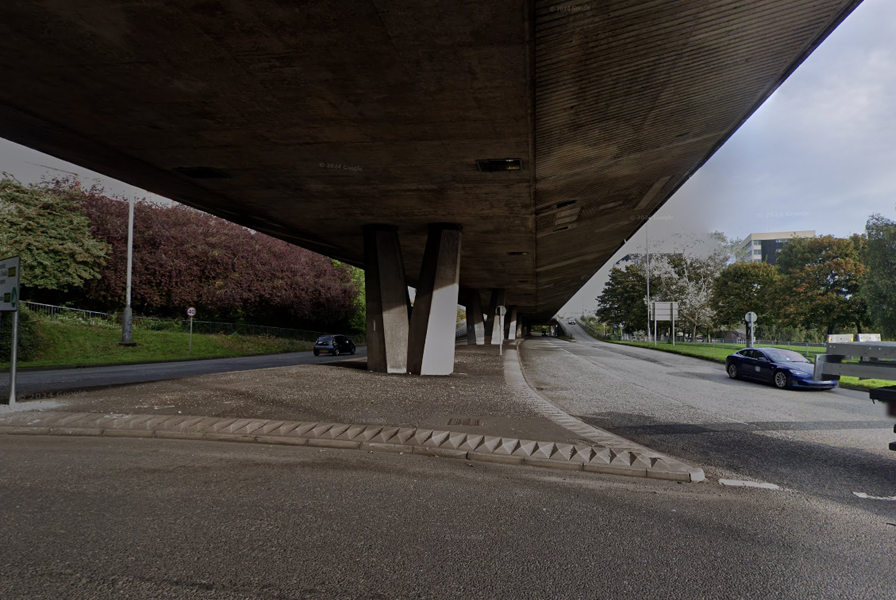 Gateshead Flyover Closed